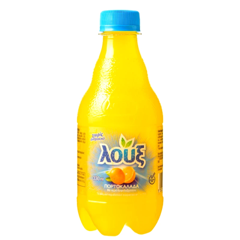 ΛΟΥΞ Πορτοκαλάδα Μπλε Φιάλη 330ml
