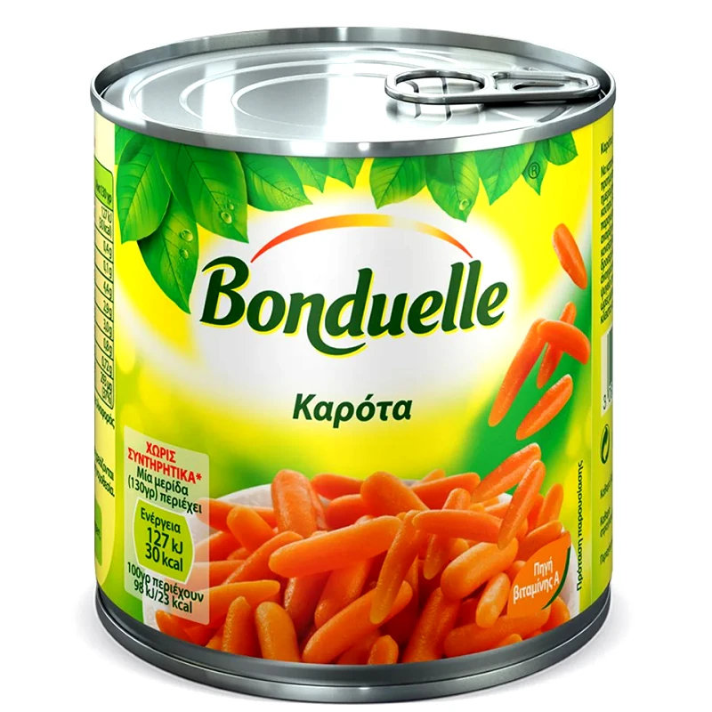 BONDUELLE Καρότα Πολύ Ψιλά 400 gr