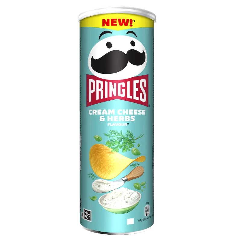 PRINGLES Τσιπς Τυρί Κρέμα Μυρωδικά 165g