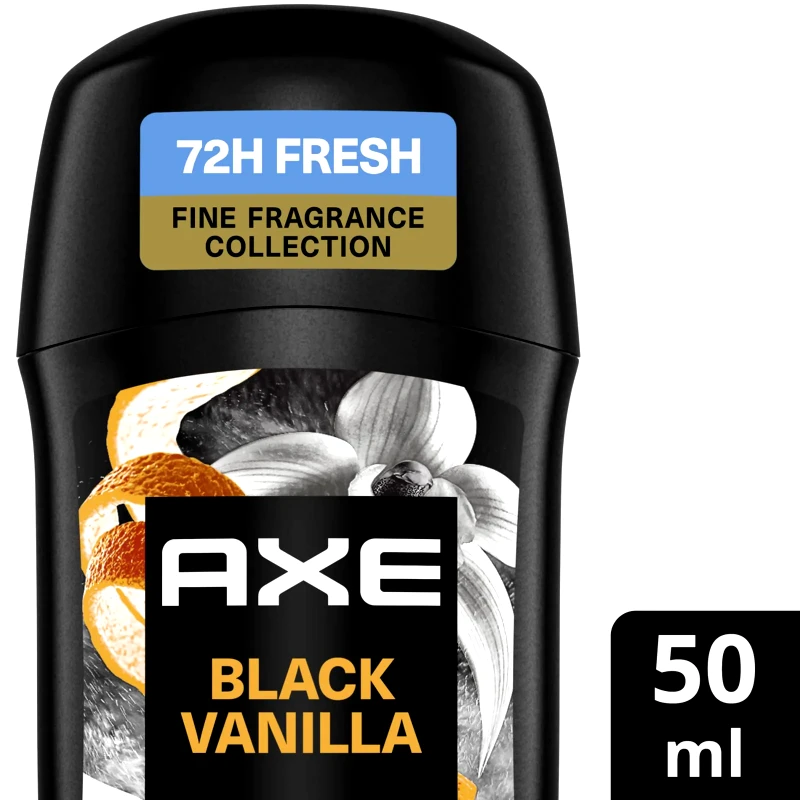 AXE Αποσμητικό Stick Black Vanilla 50ml