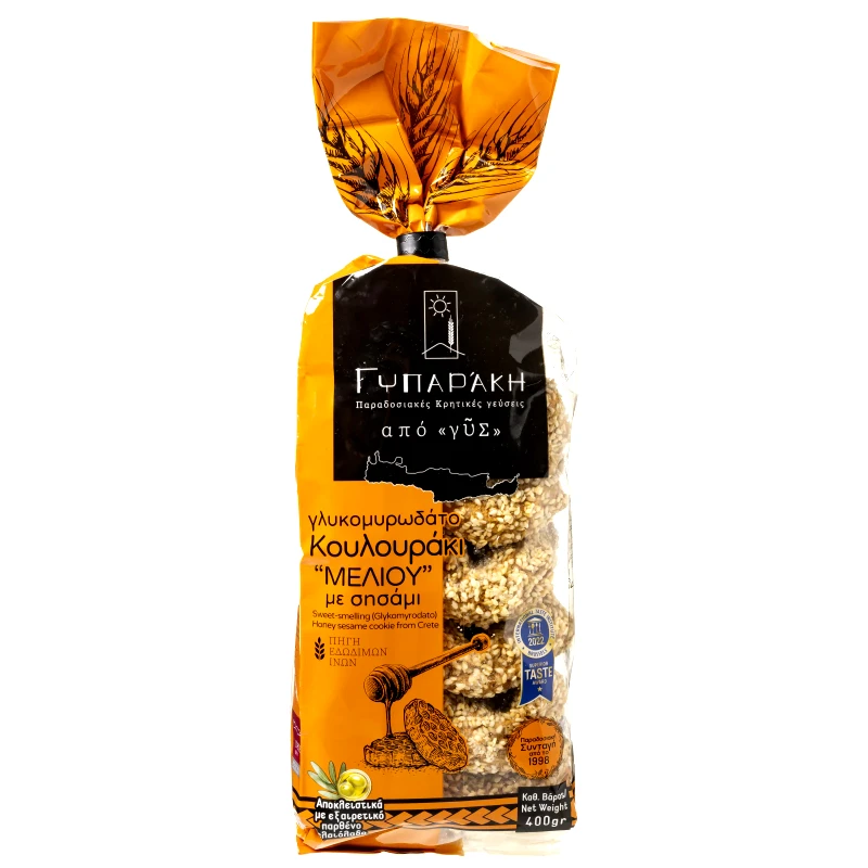 ΓΥΠΑΡΑΚΗΣ Κουλούρια Μελιού με Σουσάμι 400g