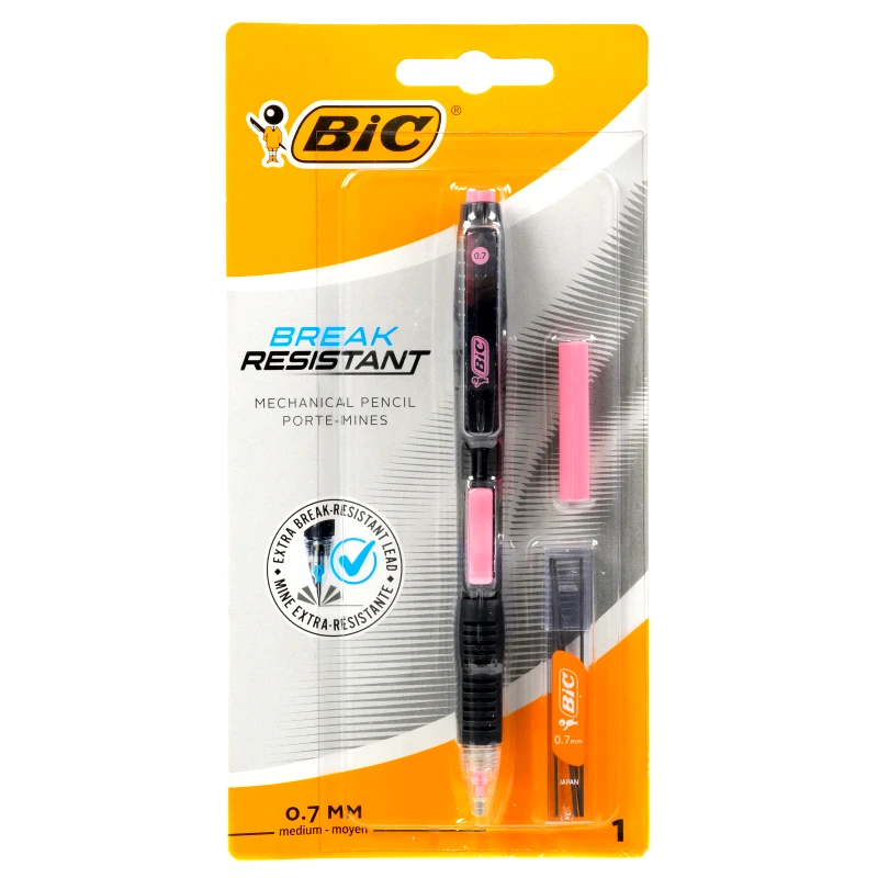 BIC Μηχανικό Μολύβι Break Resistant + 6 Ανταλλακτικά 1 Τεμάχιο