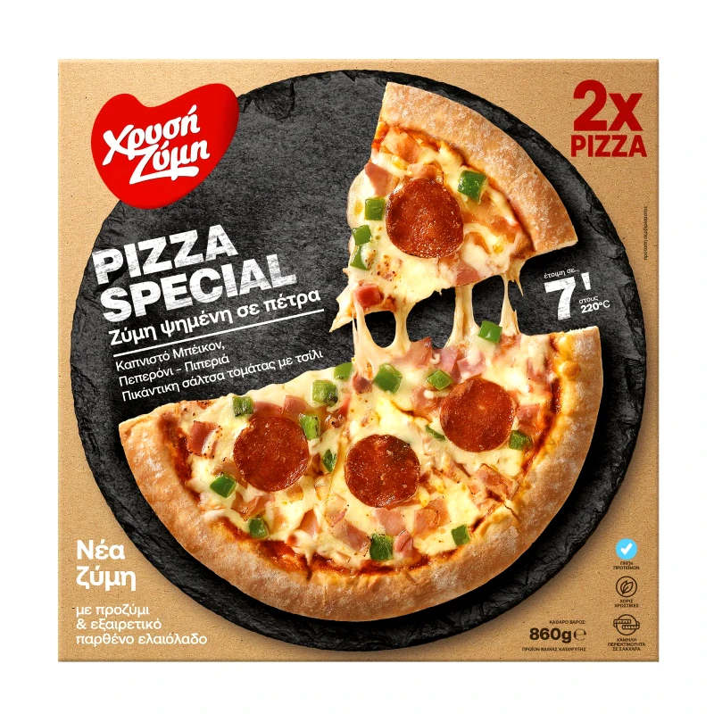 ΧΡΥΣΗ ΖΥΜΗ Πίτσα Special 2x430g