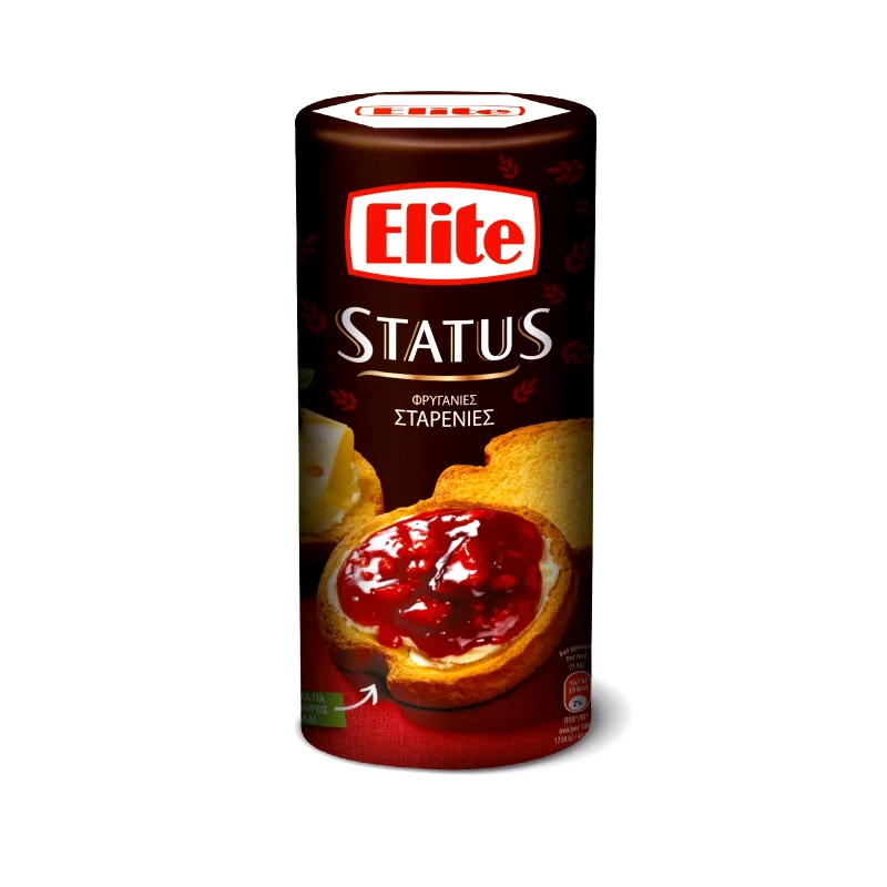 ELITE Φρυγανιές Status Σταρένιες 125g