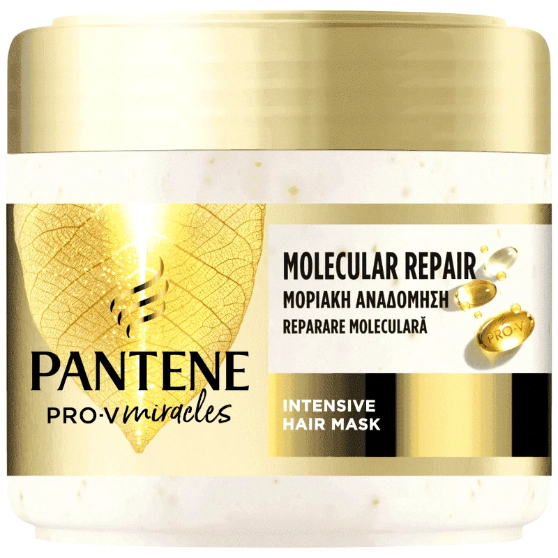 PANTENE Μάσκα Μαλλιών Μοριακή Αναδόμηση 300ml