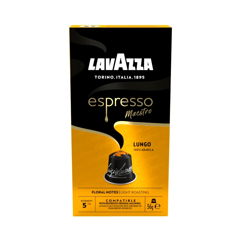 LAVAZZA Κάψουλες Καφέ Espresso Maestro Lungo 10x5.6g