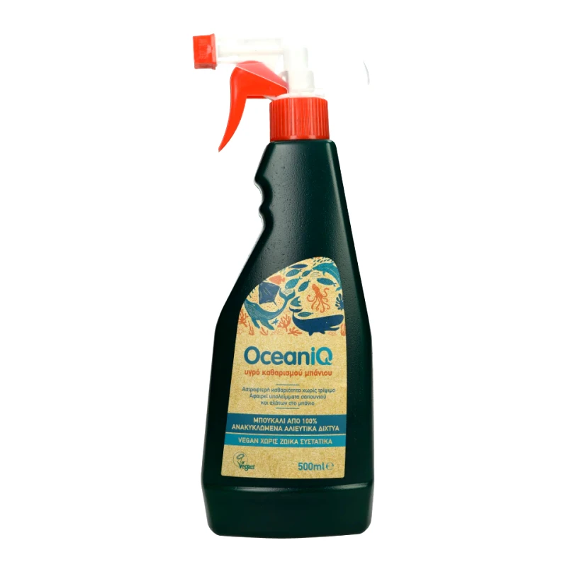 OCEANIQ Spray Καθαρισμού Μπάνιου Vegan Αντλία 500ml