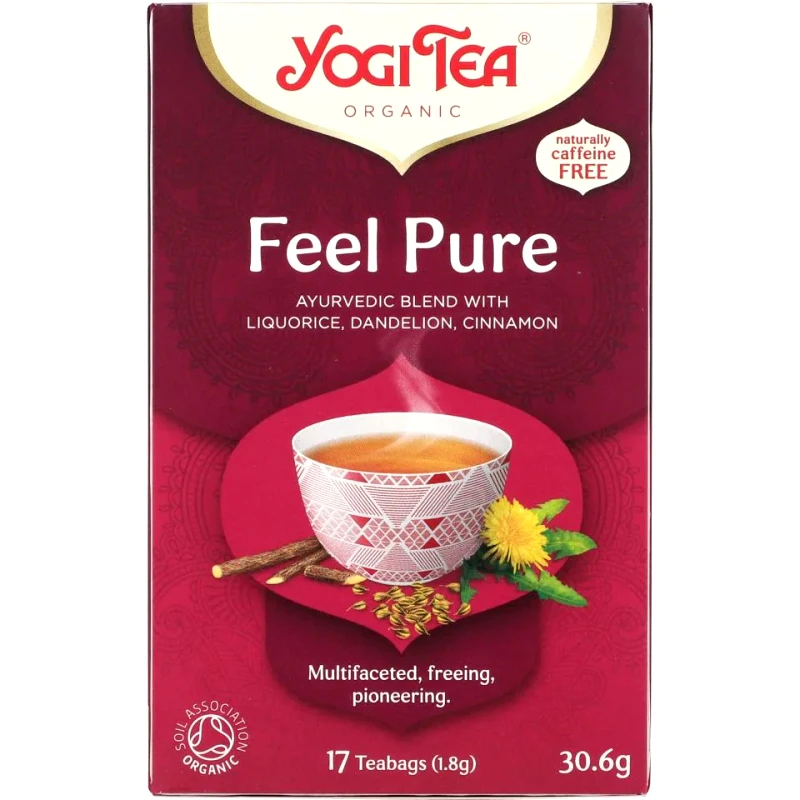YOGI TEA ΑΦΕΨΗΜΑ Βιολογικό Feel Pure 17x1.8g