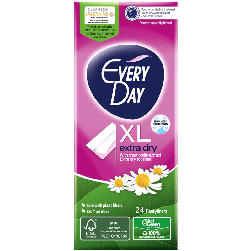 EVERY DAY Σερβιετάκια XL Extra Dry 24 Τεμάχια