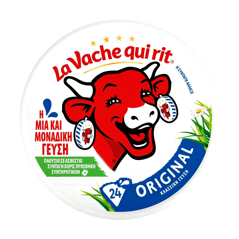 LA VACHE QUI RIT Τηγμένο Τυρί 24 Μερίδες 384g
