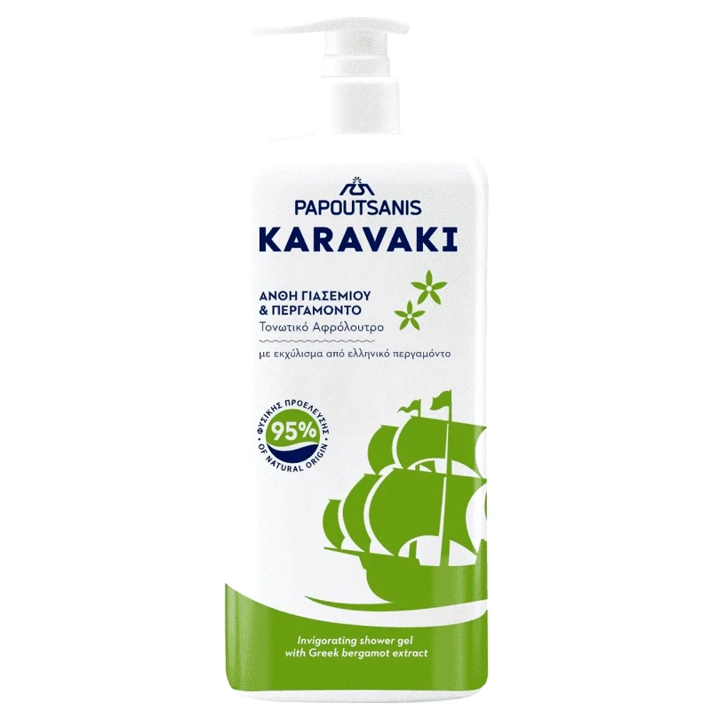 KARAVAKI Αφρόλουτρο Γιασεμί και Περγαμόντο
