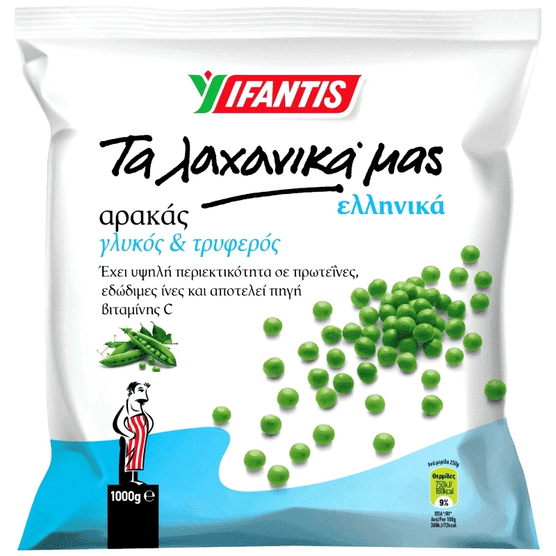 ΥΦΑΝΤΗΣ Αρακάς Κατεψυγμένος 1kg