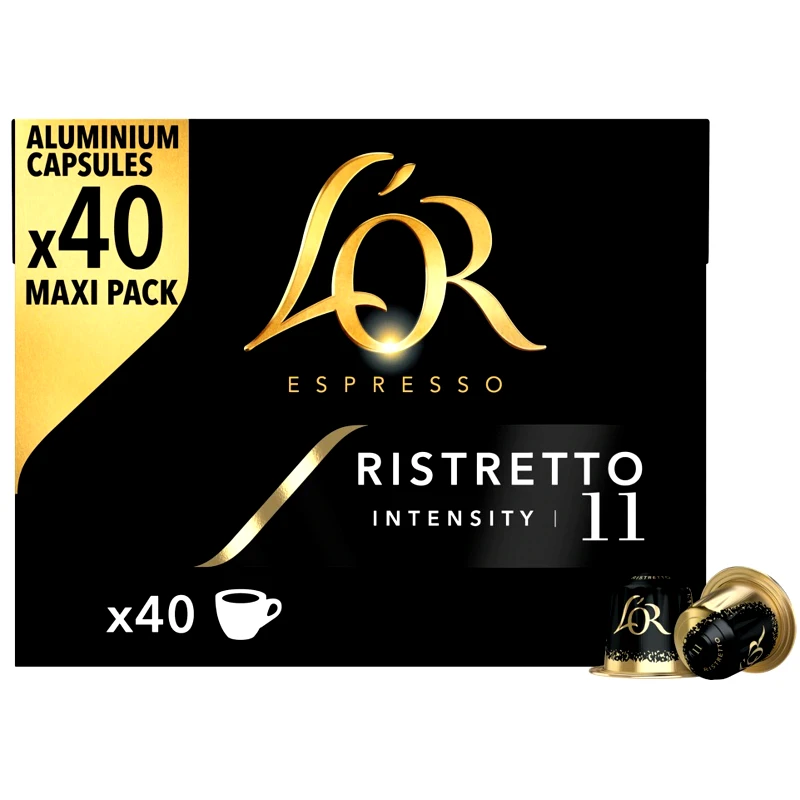 LOR Κάψουλες Καφέ Espresso Ristretto 40x5.2g