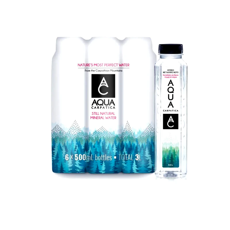 AQUA CARPATICA Νερό Φυσικό Μεταλλικό 6x500ml