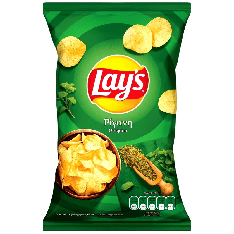 LAYS Τσιπς Ρίγανη 70g