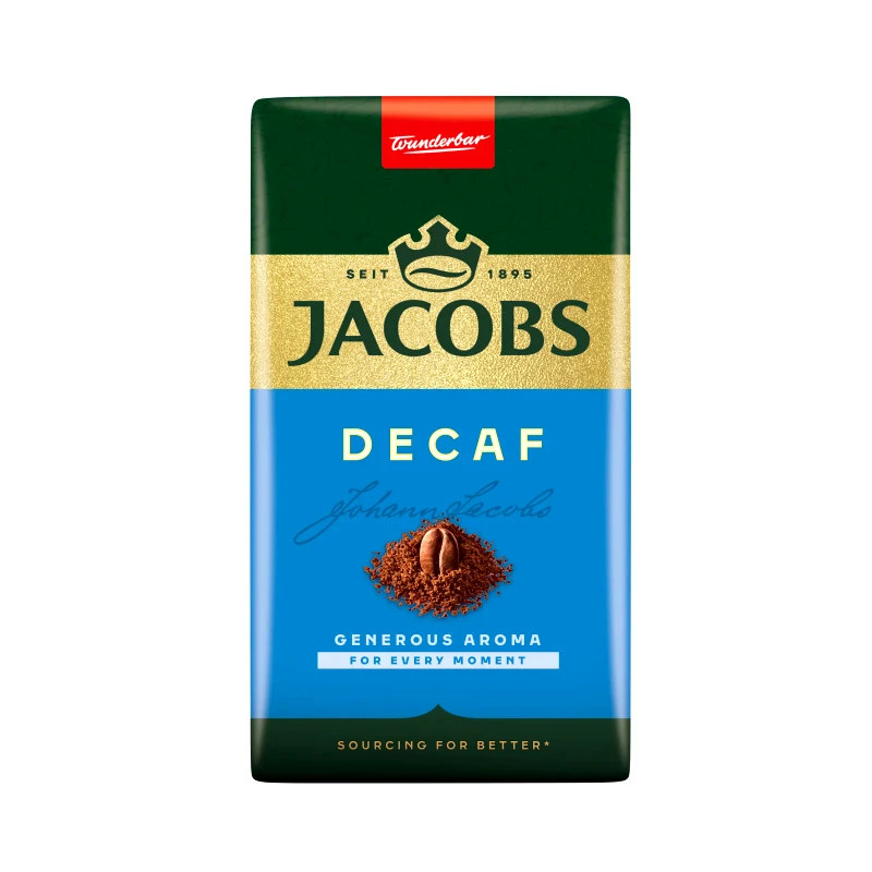 JACOBS Καφές Φίλτρου Χωρίς Καφείνη 250g