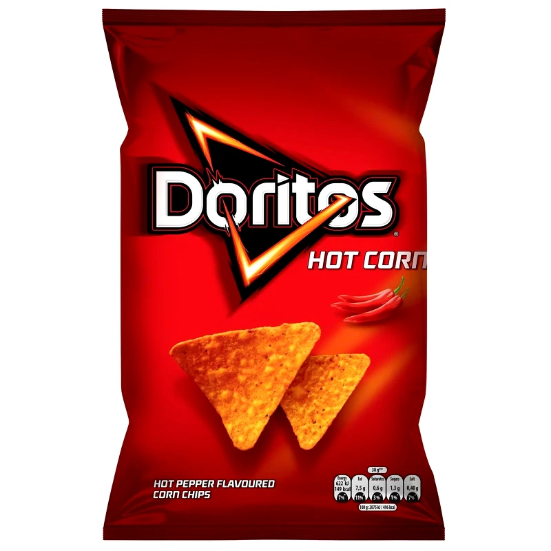 DORITOS Σνακ Καλαμποκιού Hot Corn 90g