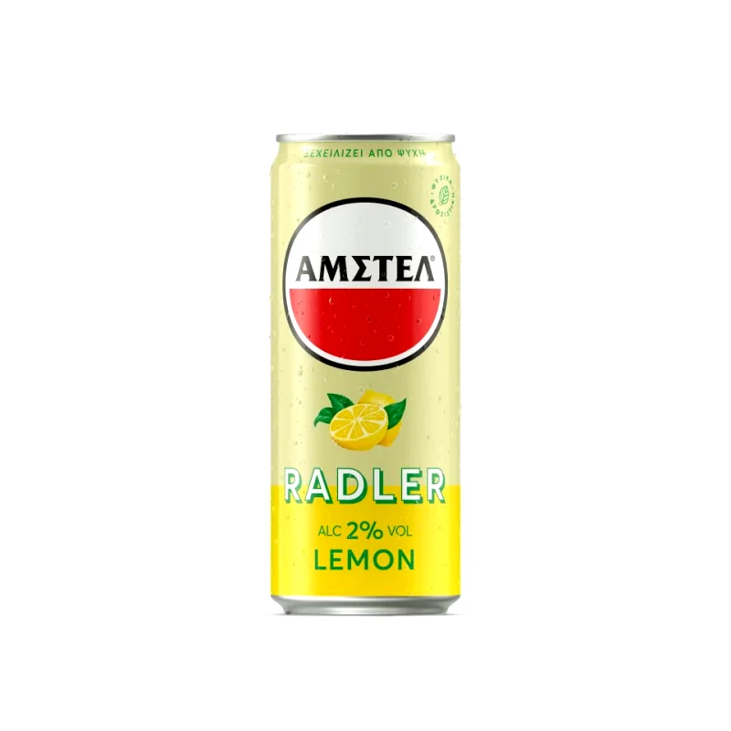AMSTEL Μπύρα Radler Λεμόνι Κουτί 330ml