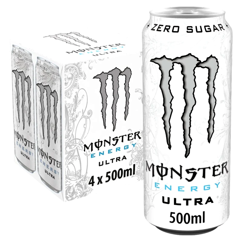 MONSTER Ενεργειακό Ποτό Energy Ultra Zero 4x500ml
