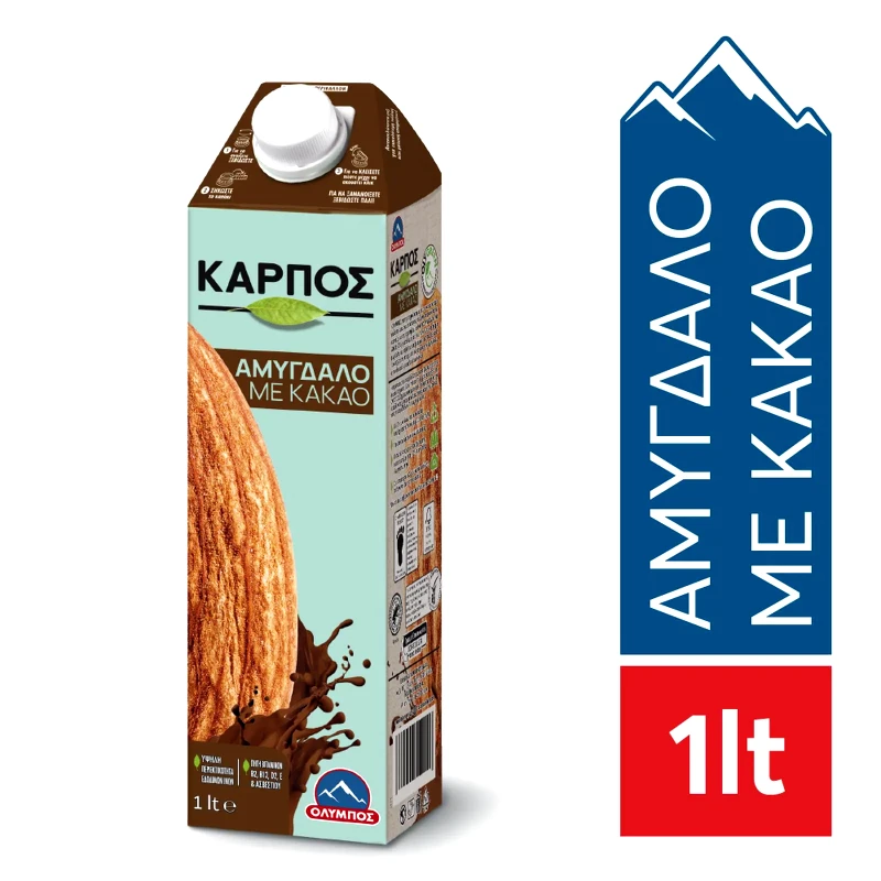 ΟΛΥΜΠΟΣ Ρόφημα Καρπός Αμύγδαλο με Κακάο 1lt