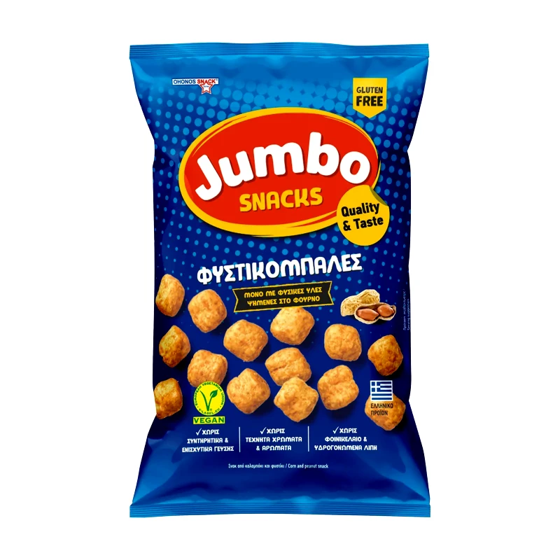 JUMBO Φυστικόμπαλες Χωρίς Γλουτένη 85g