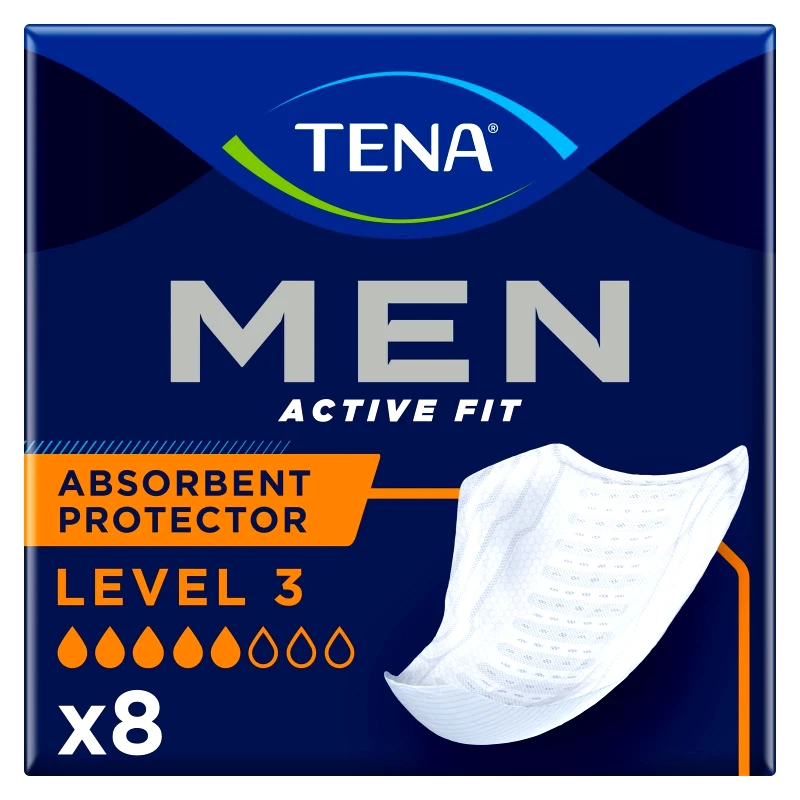 TENA Επιθέματα Ακράτειας Men Level 3 8 Τεμάχια