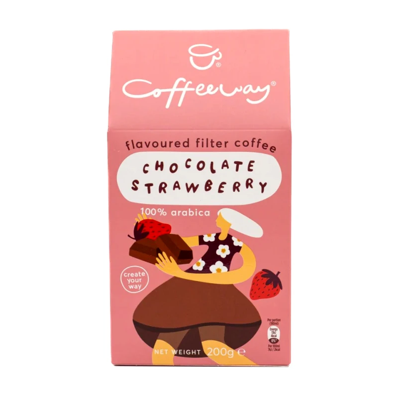 COFFEE WAY Καφές Φίλτρου Σοκολάτα Φράουλα 200g