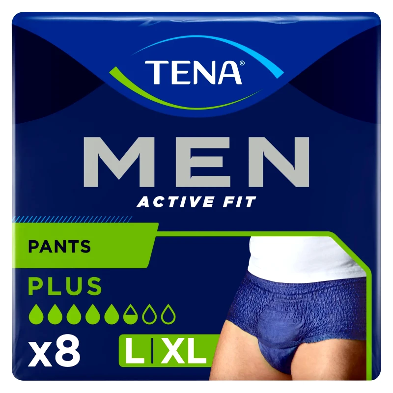 TENA Εσώρουχα Ακράτειας Men Active Fit Plus Large 8 Τεμάχια