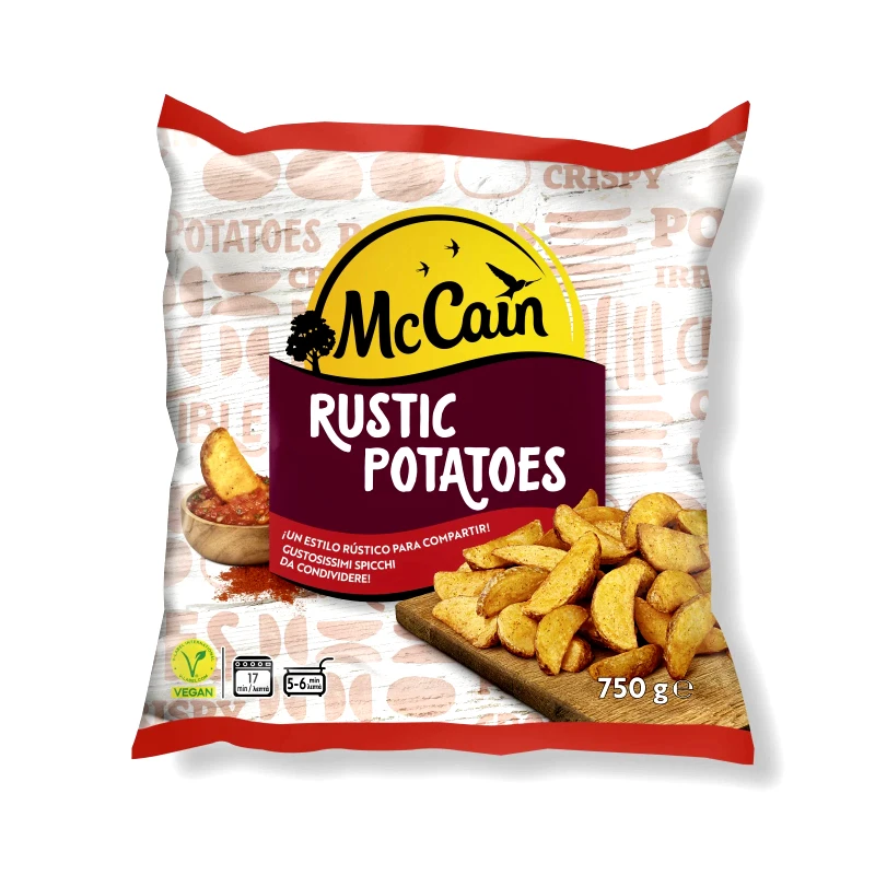 McCAIN Πατάτες Rustic Κατεψυγμένες 750g