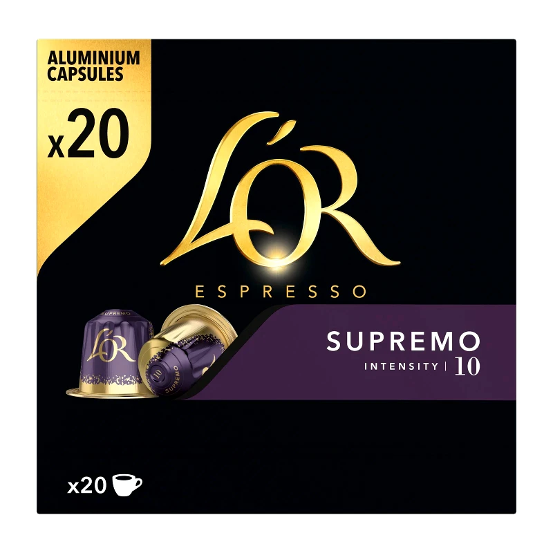 LOR Κάψουλες Καφέ Espresso Supremo 20x5.2g
