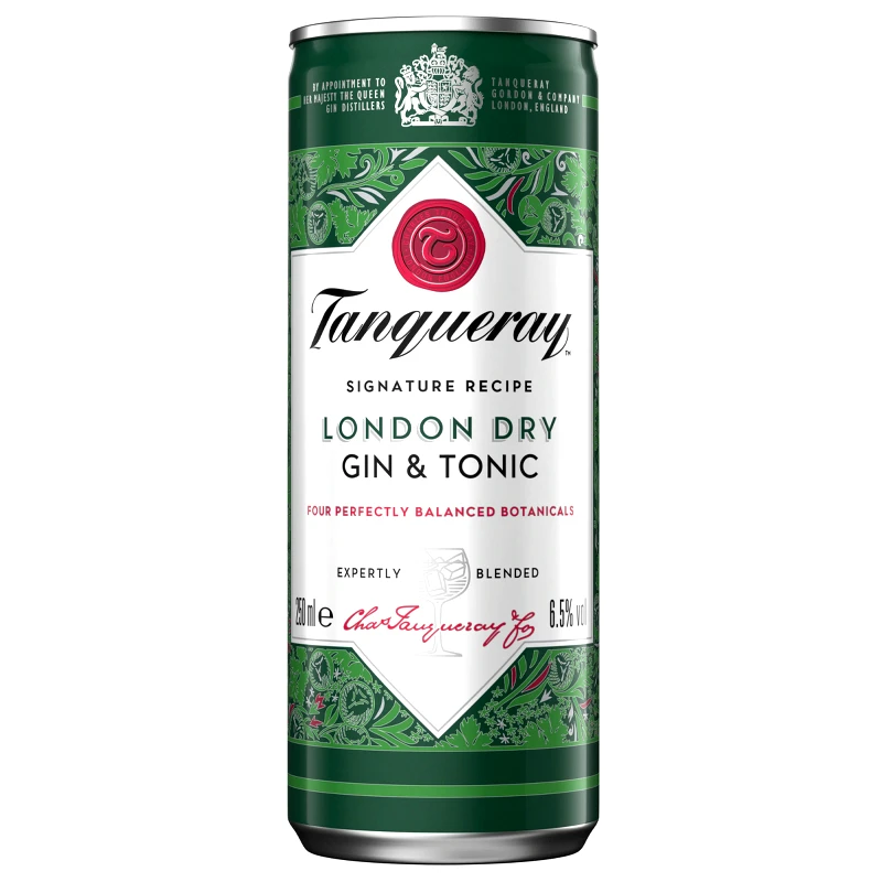 TANQUERAY Cocktail Gin Tonic 250ml