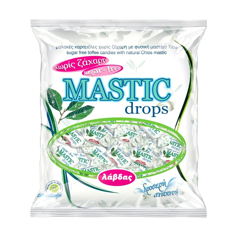 ΛΑΒΔΑΣ Καραμέλες Mastic Drops Sugar Free 150g 150g