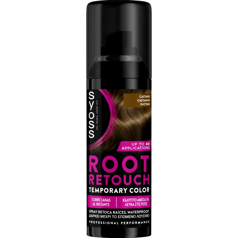 ROOT RETOUCHER Spray Κάλυψης Ρίζας Καστανό 120ml