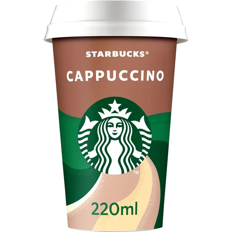 STARBUCKS Ρόφημα Καφέ Cappuccino 220ml