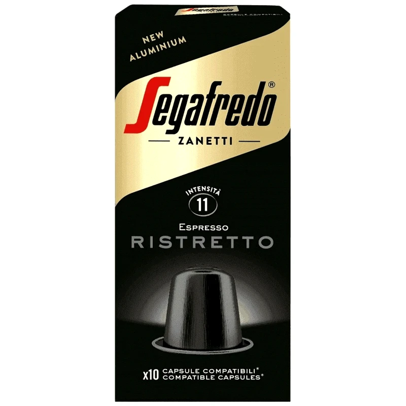 SEGAFREDO Κάψουλες Καφέ Espresso Ristretto 10x5.1g