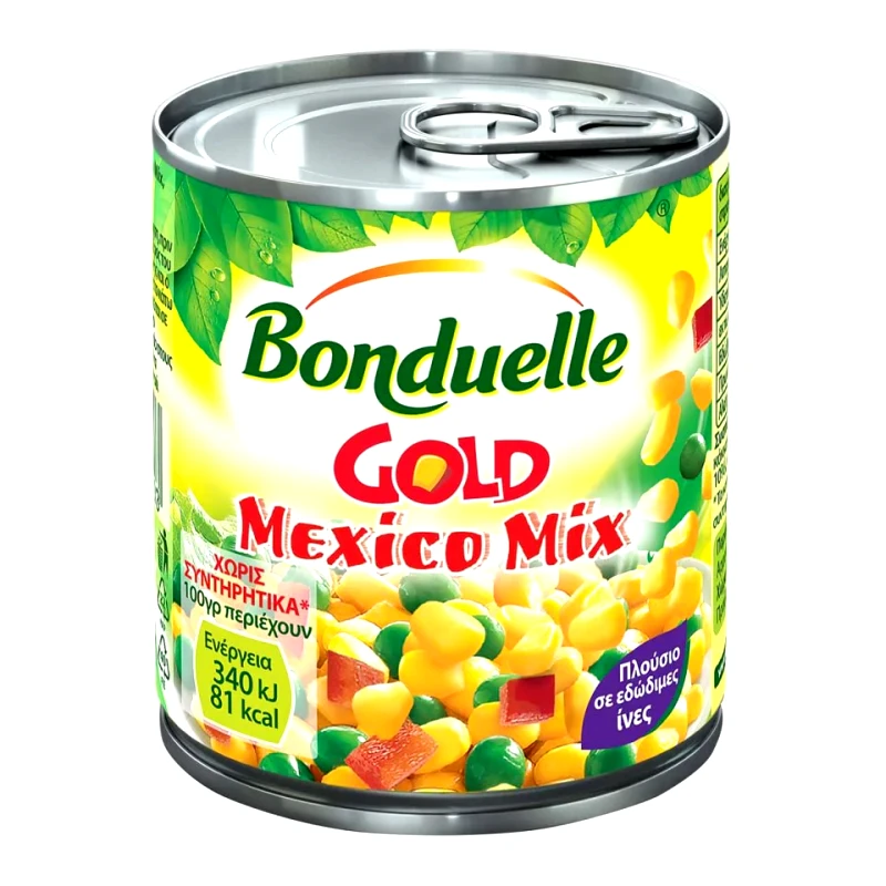 BONDUELLE Μίγμα Λαχανικών Gold Mexico Mix 150g