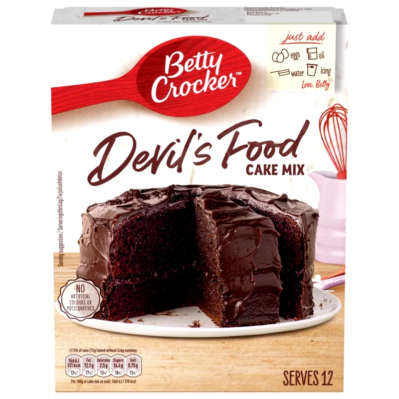 BETTY CROCKER Μείγμα Κείκ Devil's Food 425g