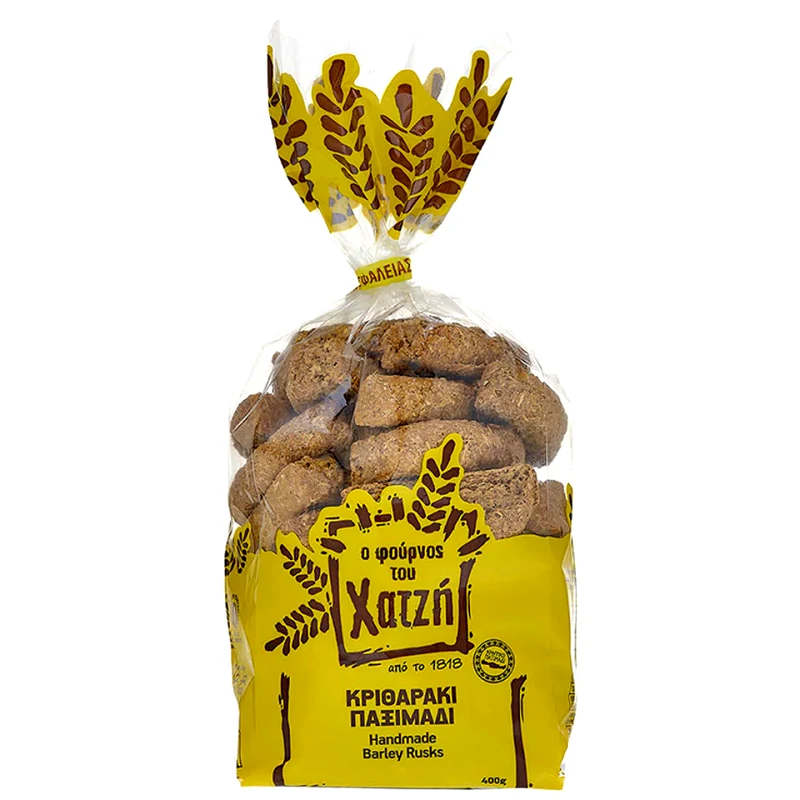 ΧΑΤΖΗΣ Παξιμάδια Κριθαράκι 400g
