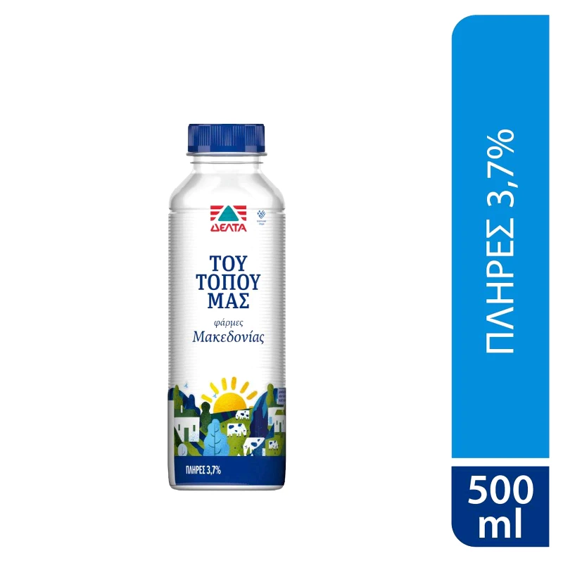 ΤΟΥ ΤΟΠΟΥ ΜΑΣ Γάλα Πλήρες 500ml