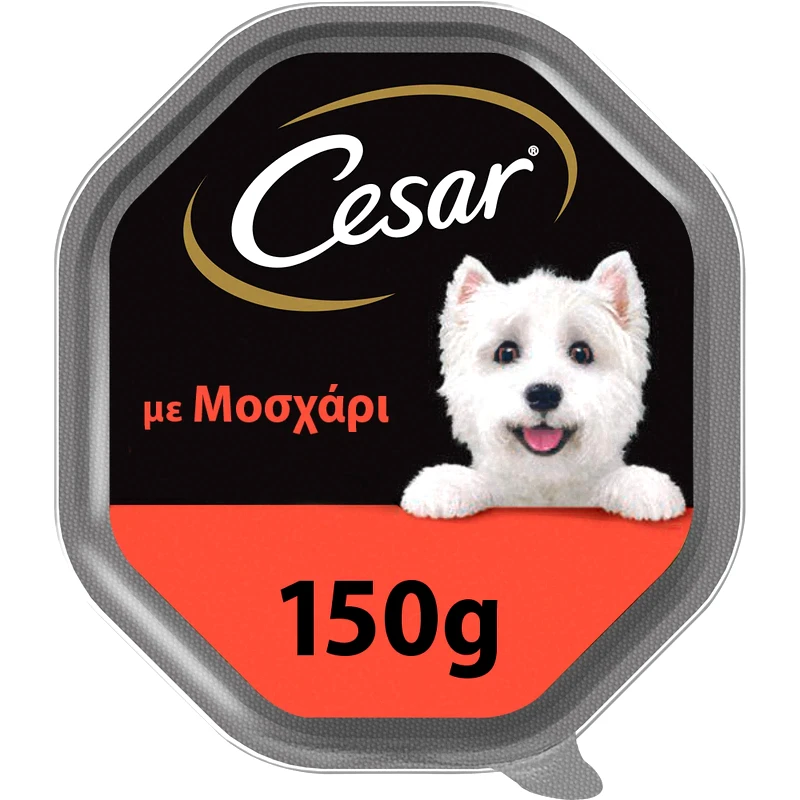 CESAR Σκυλοτροφή Με Μοσχάρι 150g