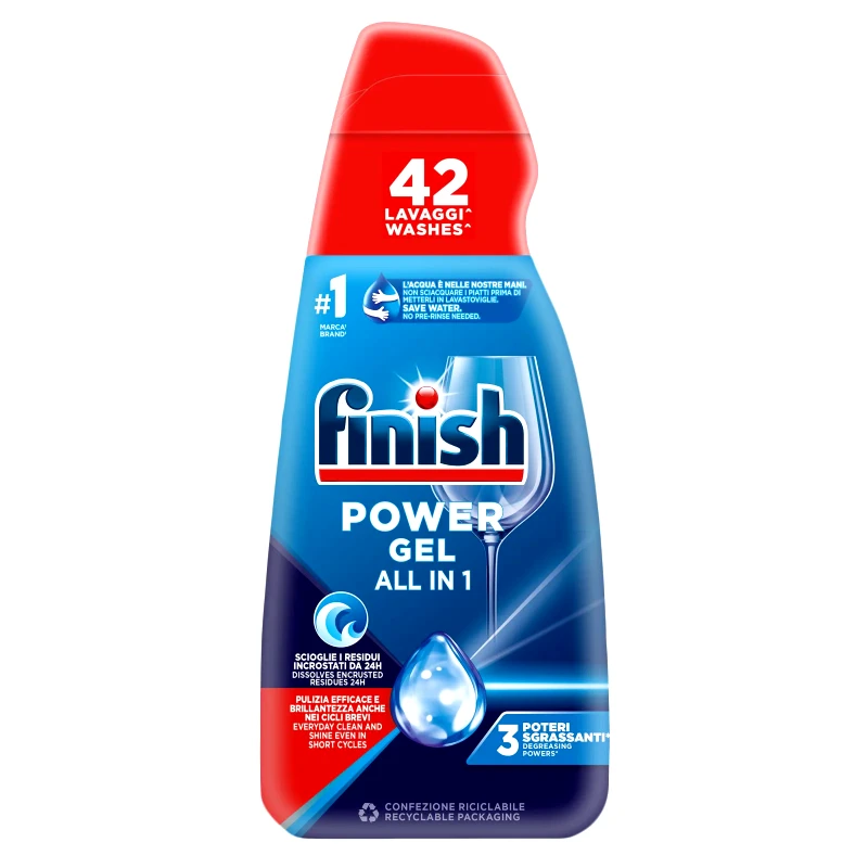 FINISH Απορρυπαντικό Πλυντηρίου Πιάτων Power Gel Fresh 940ml