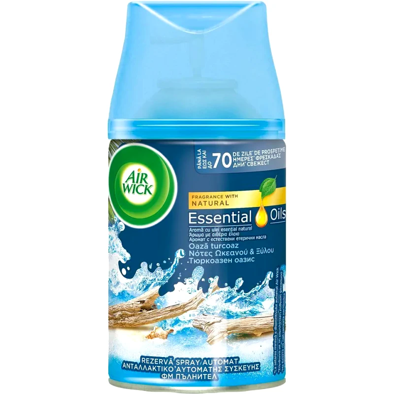 AIRWICK Αρωματικό Χώρου Turquoise Oasis Ανταλλακτικό 250ml