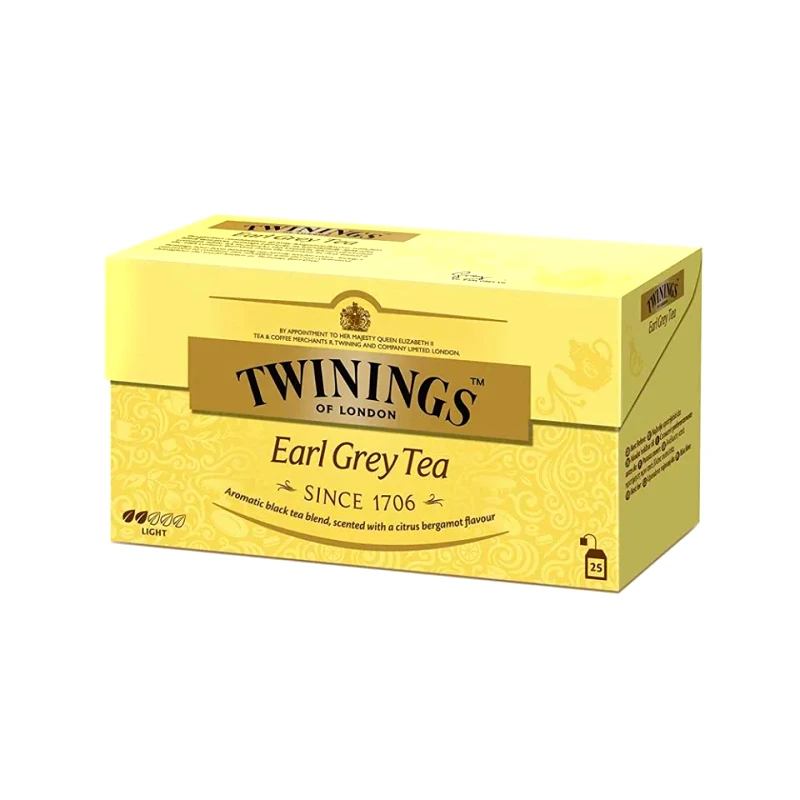TWININGS Τσάι Μαύρο Earl Grey 25x2g