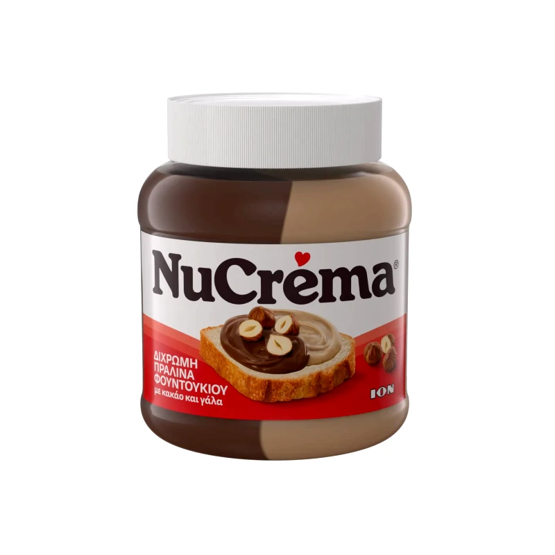 NUCREMA Πραλίνα Δίχρωμη 380g