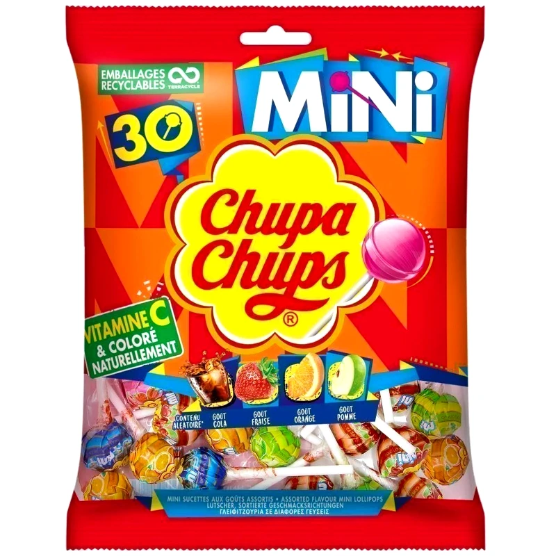 CHUPA CHUPS Γλειφιτζούρια Mini The Best 180g