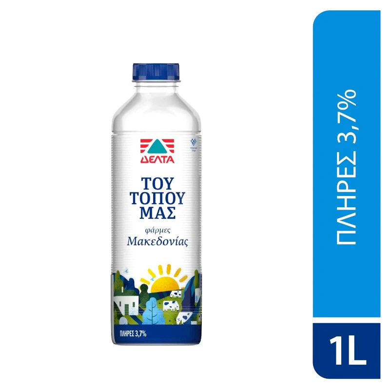 ΤΟΥ ΤΟΠΟΥ ΜΑΣ Γάλα Αγελάδος Πλήρες 1lt