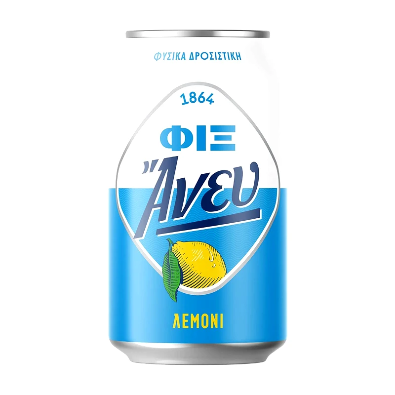 ΦΙΞ ΕΛΛΑΣ Μπύρα Άνευ Λεμόνι Χωρίς Αλκοόλ Κουτί 330ml