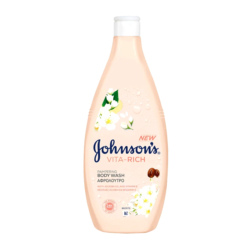 JOHNSON Αφρόλουτρο Vita Rich Pampering Jojoba Oil 750ml