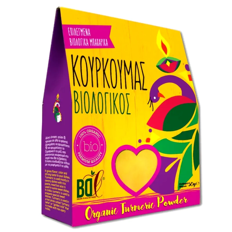 BDL Κουρκουμάς Σκόνη Βιολογικός 50g