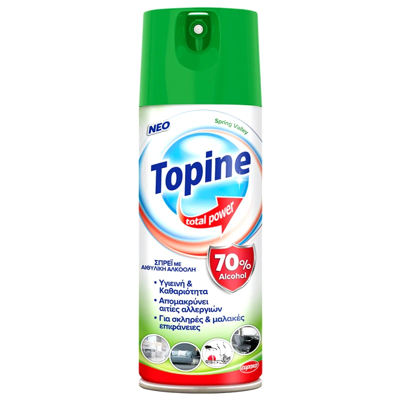 TOPINE Απολυμαντικό Spray Spring Valley 400ml